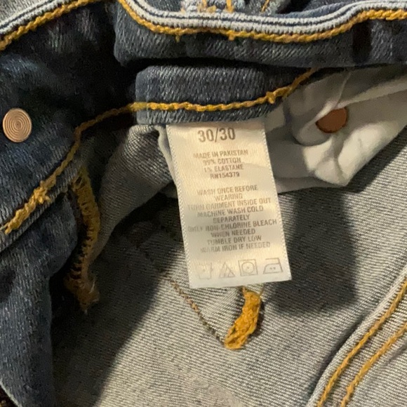 Mens Aero 30x30 jeans - Picture 3 of 4